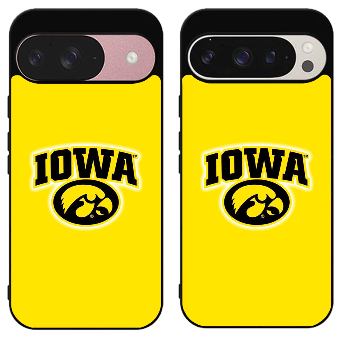 Iowa Hawkeyes Stylish Google Pixel 9 | 9 Pro | 9 Pro XL Case