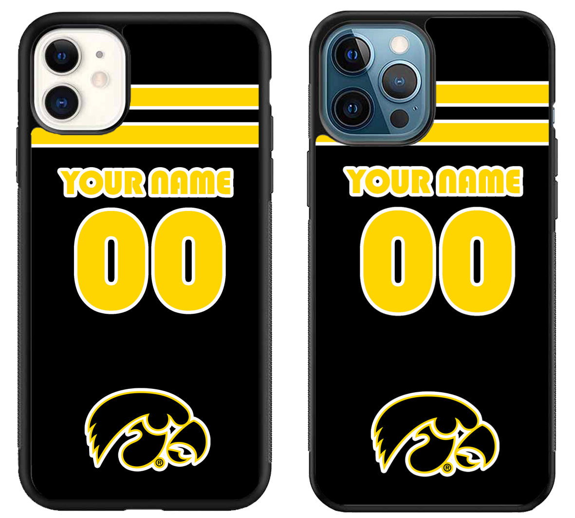 Custom Personalized Iowa Hawkeyes iPhone 11 | 11 Pro | 11 Pro Max Case