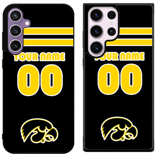 Custom Personalized Iowa Hawkeyes Samsung Galaxy S24 | S24+ | S24 Ultra Case