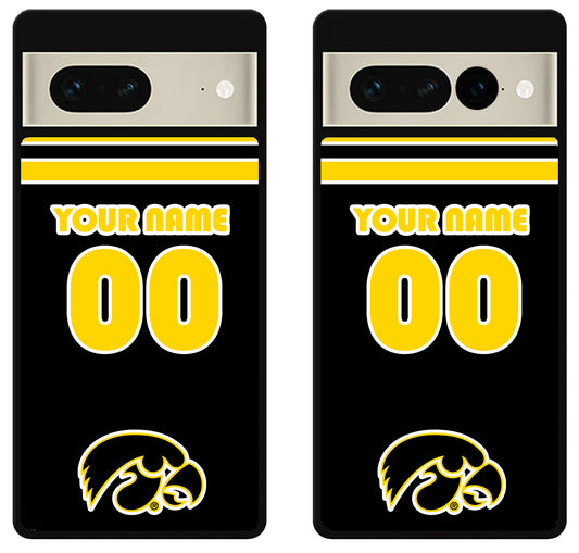 Custom Personalized Iowa Hawkeyes Google Pixel 7 | 7 Pro Case