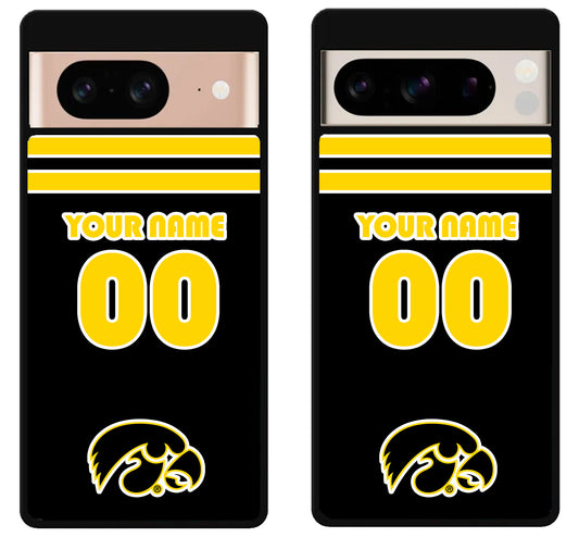 Custom Personalized Iowa Hawkeyes Google Pixel 8 | 8 Pro Case