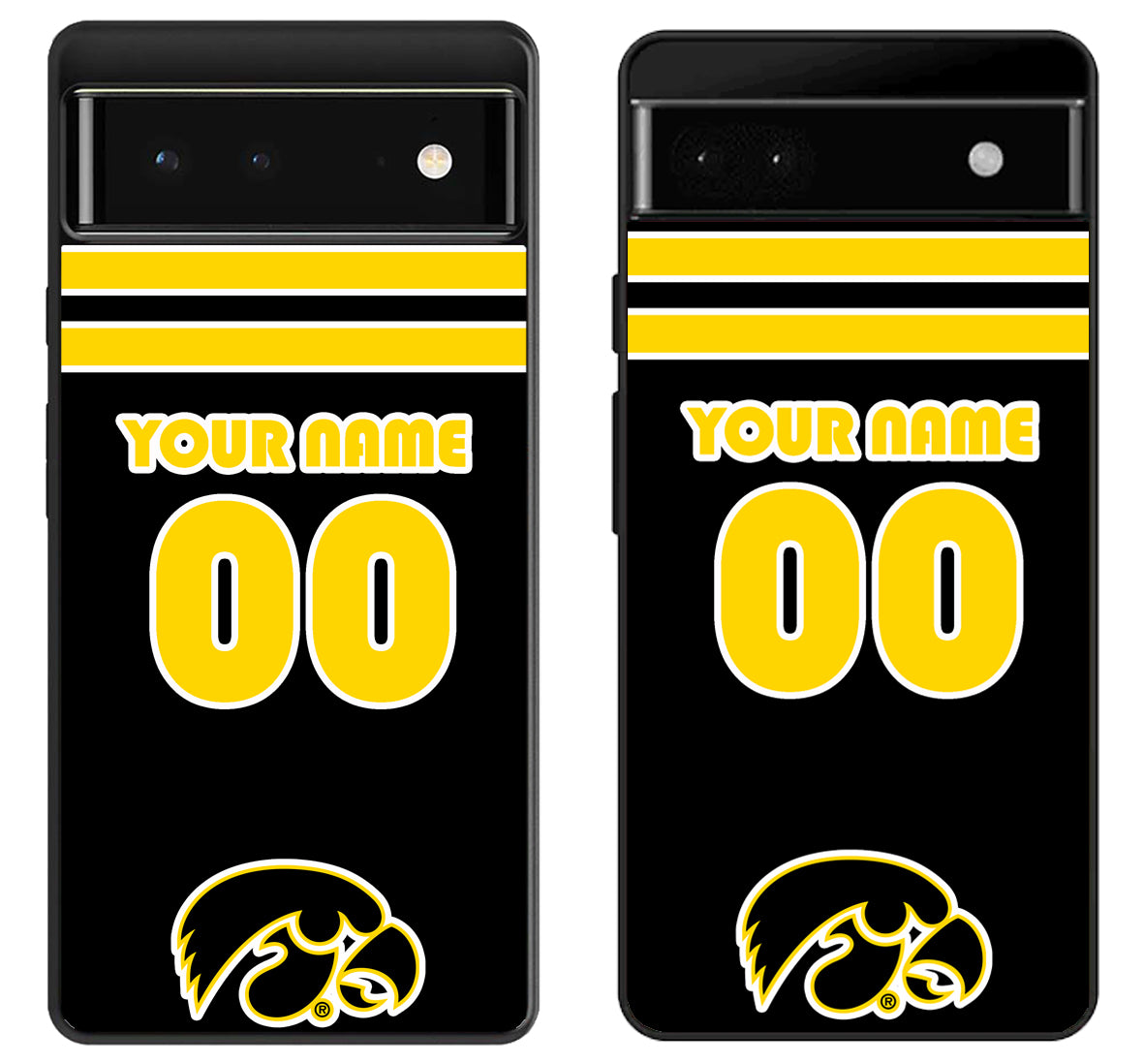 Custom Personalized Iowa Hawkeyes Google Pixel 6 | 6A | 6 Pro Case