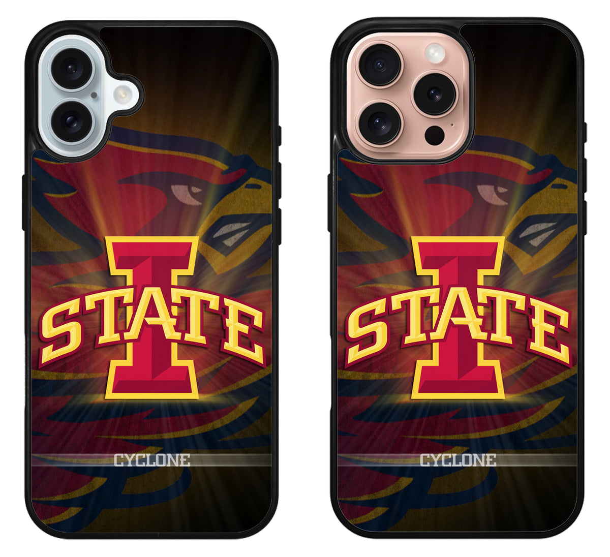 Iowa State Cyclones Background iPhone 16 | 16 Plus | 16 Pro | 16 Pro Max Case
