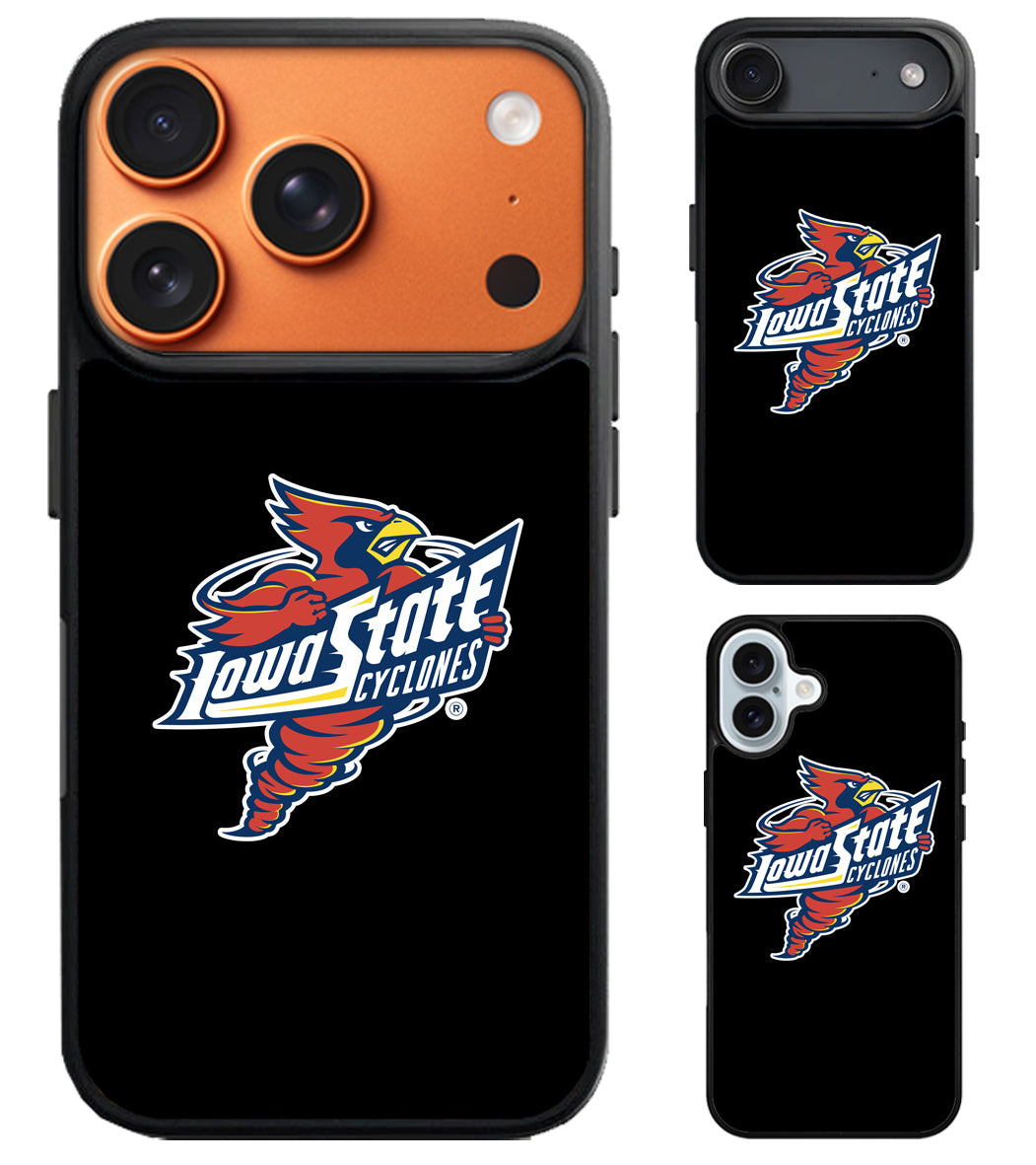 Iowa State Cyclones Black iPhone Air | iPhone 17 | 17 Pro | 17 Pro Max Case