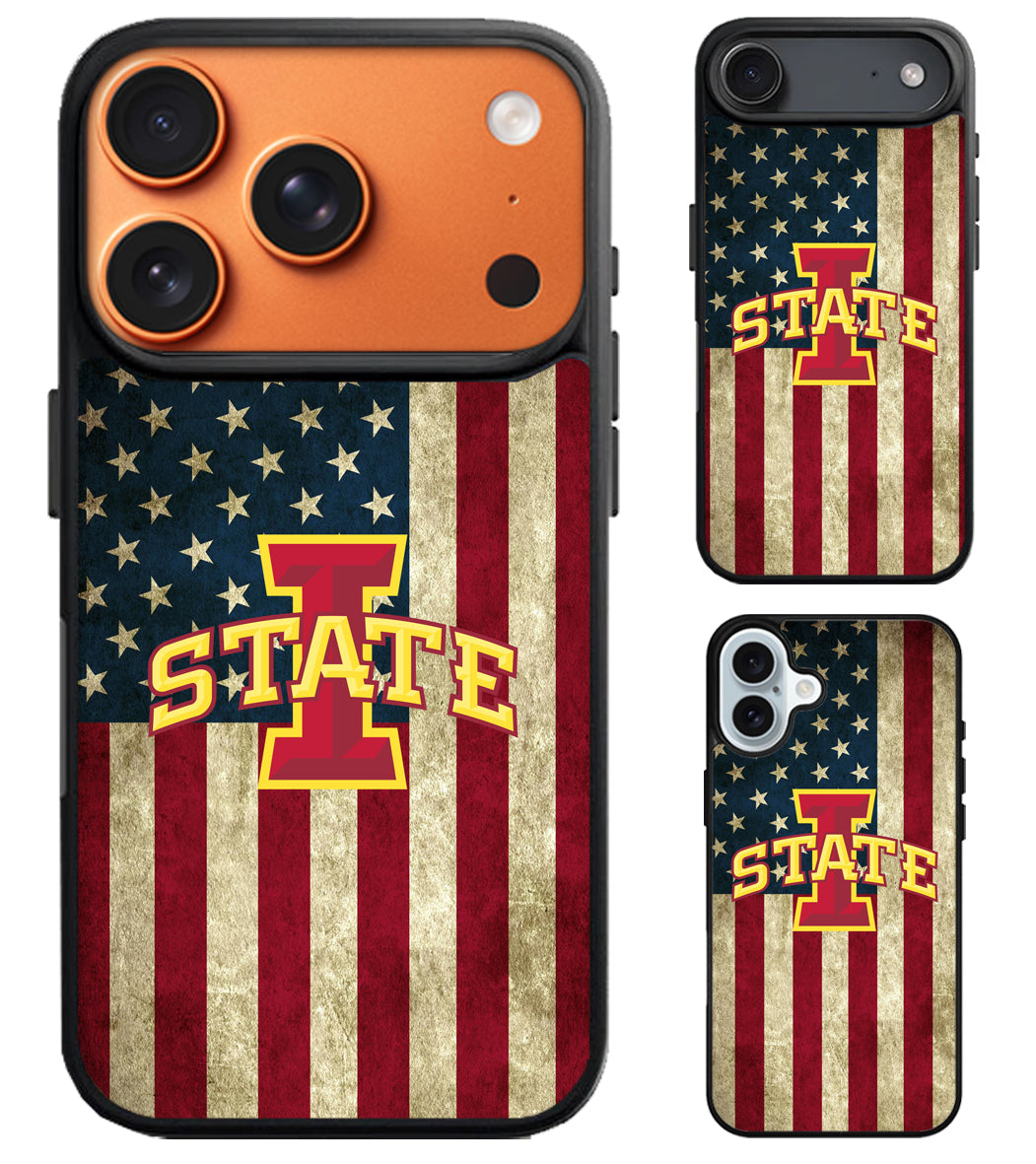 Iowa State Cyclones Flag iPhone Air | iPhone 17 | 17 Pro | 17 Pro Max Case