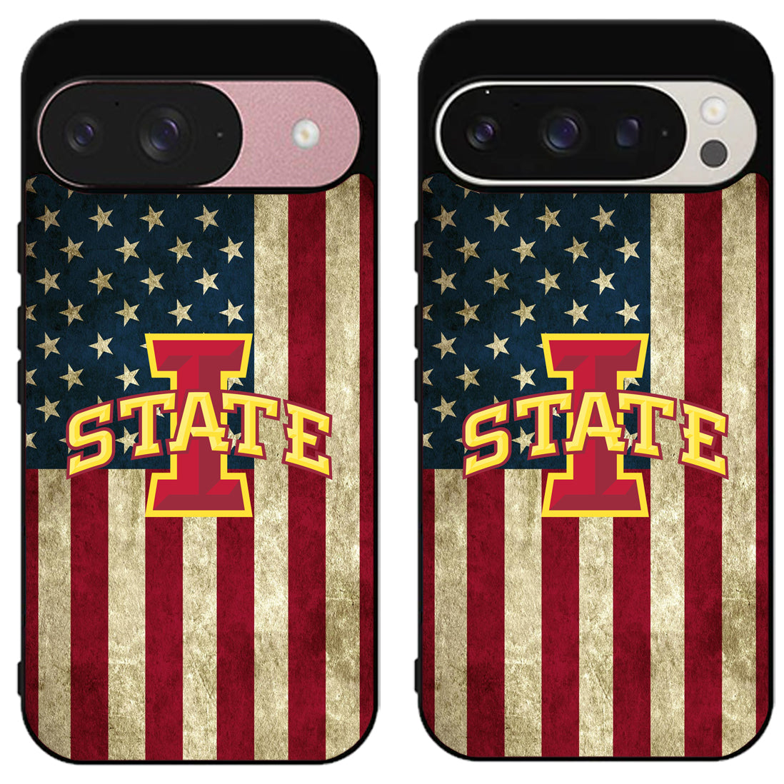 Iowa State Cyclones Flag Google Pixel 9 | 9 Pro | 9 Pro XL Case