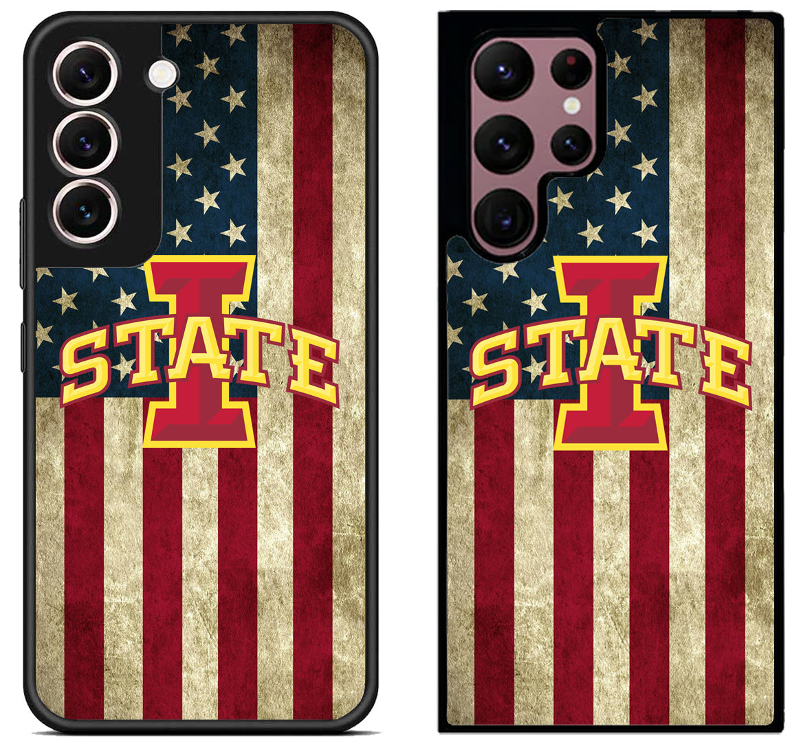 Iowa State Cyclones Flag Samsung Galaxy S22 | S22+ | S22 Ultra Case