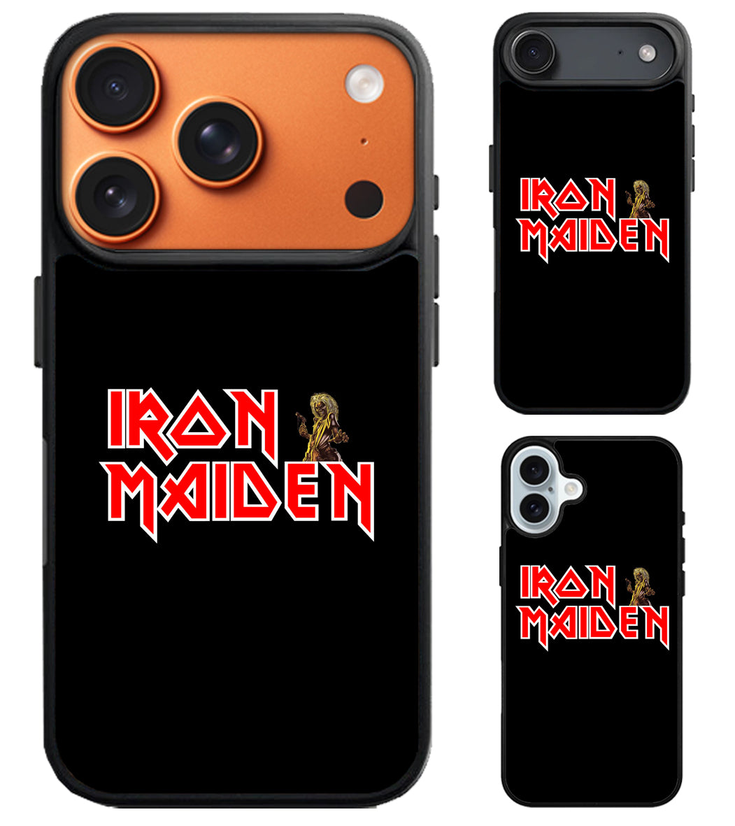 Iron Maiden Black iPhone Air | iPhone 17 | 17 Pro | 17 Pro Max Case