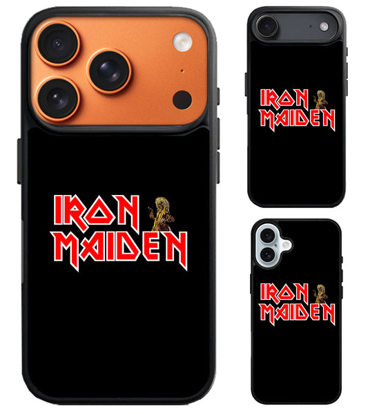 Iron Maiden Black iPhone Air | iPhone 17 | 17 Pro | 17 Pro Max Case