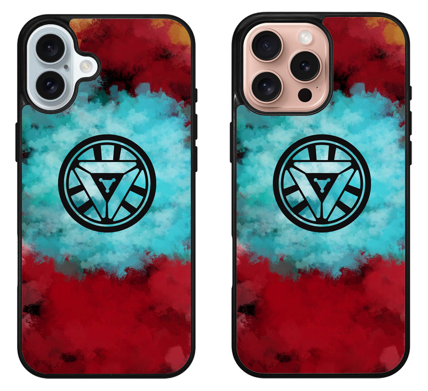 Iron Man Arc Reactor Logo iPhone 16 | 16 Plus | 16 Pro | 16 Pro Max Case