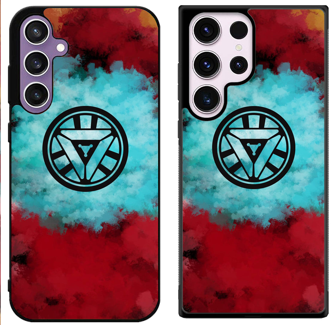 Iron Man Arc Reactor Logo Samsung Galaxy S24 | S24+ | S24 Ultra Case