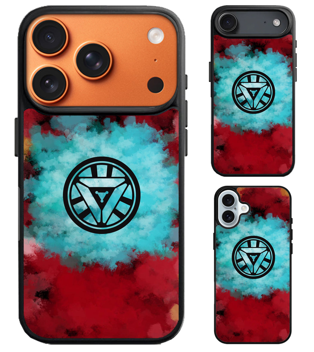 Iron Man Arc Reactor Logo iPhone Air | iPhone 17 | 17 Pro | 17 Pro Max Case
