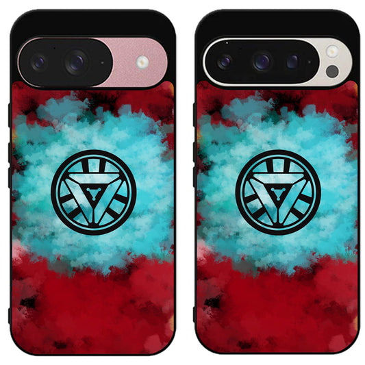 Iron Man Arc Reactor Logo Google Pixel 9 | 9 Pro | 9 Pro XL Case