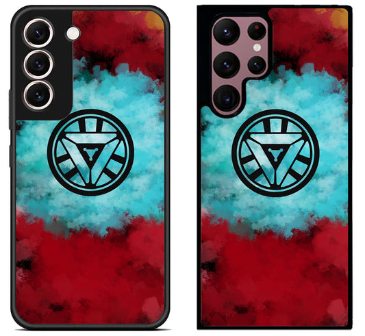 Iron Man Arc Reactor Logo Samsung Galaxy S22 | S22+ | S22 Ultra Case