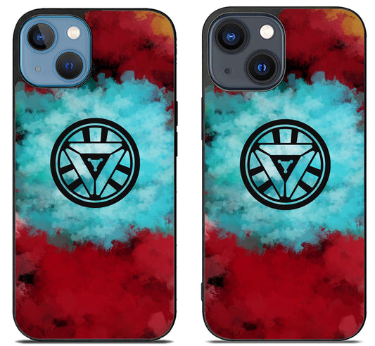 Iron Man Arc Reactor Logo iPhone 15 | iPhone 15 Plus Case
