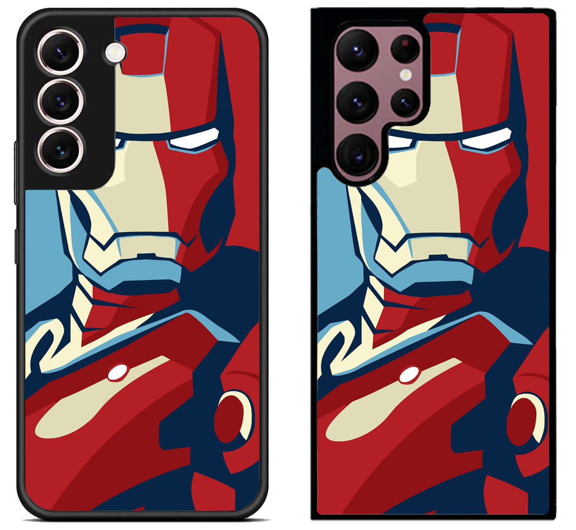 Iron Man Face Samsung Galaxy S22 | S22+ | S22 Ultra Case