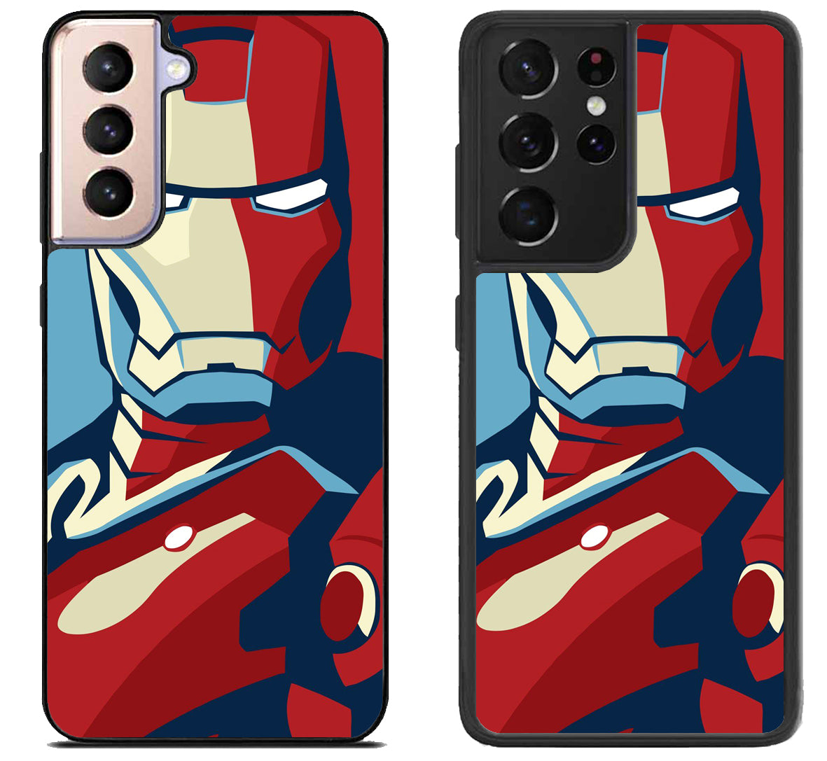 Iron Man Face Samsung Galaxy S21 | S21 FE | S21+ | S21 Ultra Case