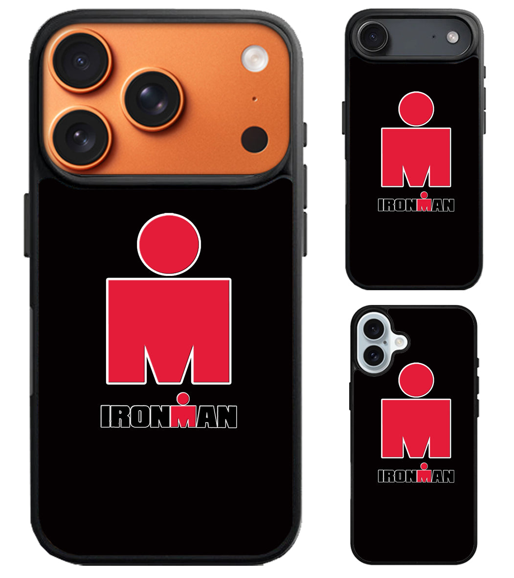 Ironman Triathlon Black iPhone Air | iPhone 17 | 17 Pro | 17 Pro Max Case
