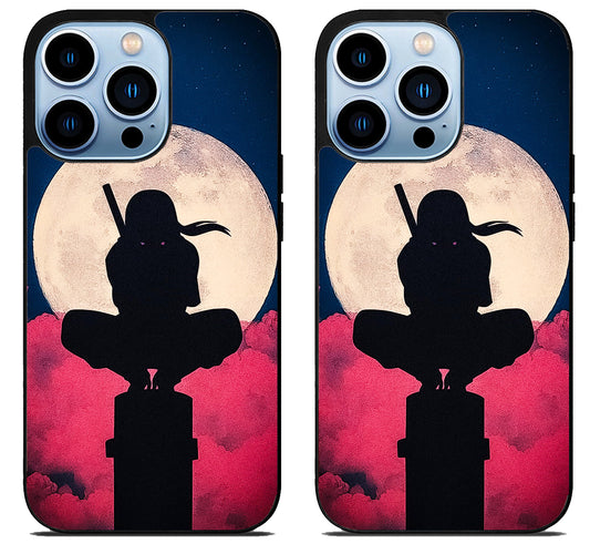 Itachi Uchiha Cloud iPhone 15 Pro | iPhone 15 Pro Max Case