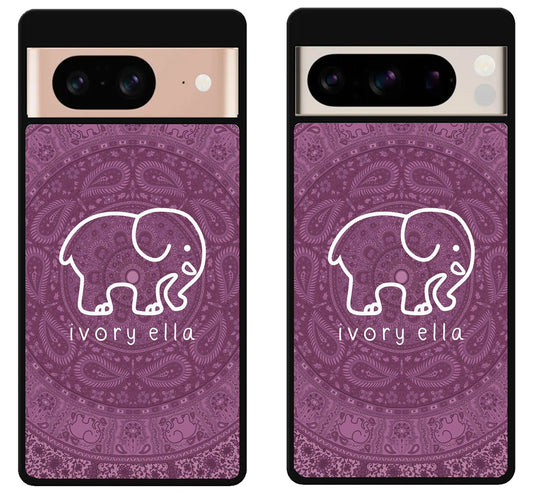 Ivory Ella Pattern Google Pixel 8 | 8 Pro Case