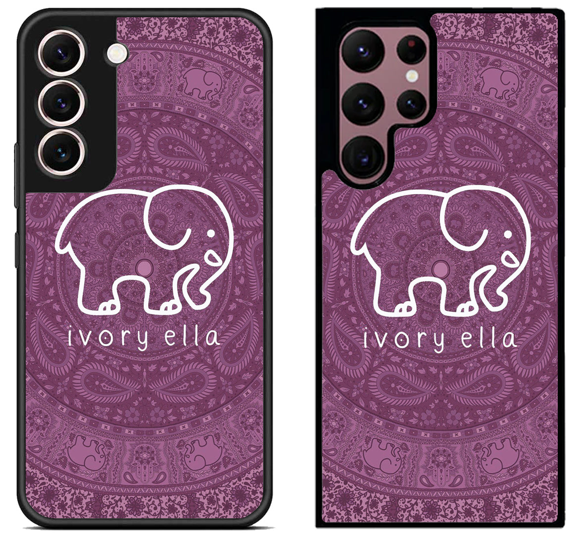 Ivory Ella Pattern Samsung Galaxy S22 | S22+ | S22 Ultra Case