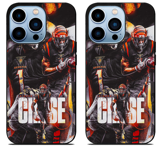 Ja'Marr Chase Cincinnati Bengals iPhone 15 Pro | iPhone 15 Pro Max Case