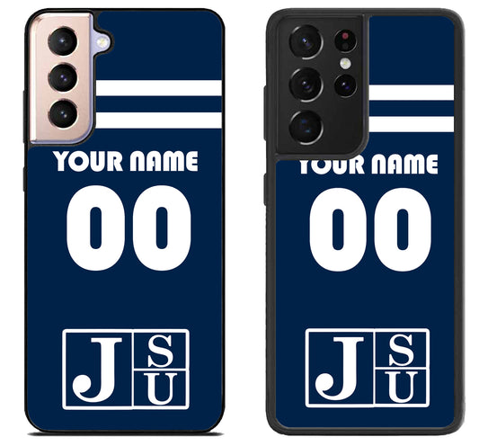 Custom Personalized Jackson State Tigers Samsung Galaxy S21 | S21 FE | S21+ | S21 Ultra Case