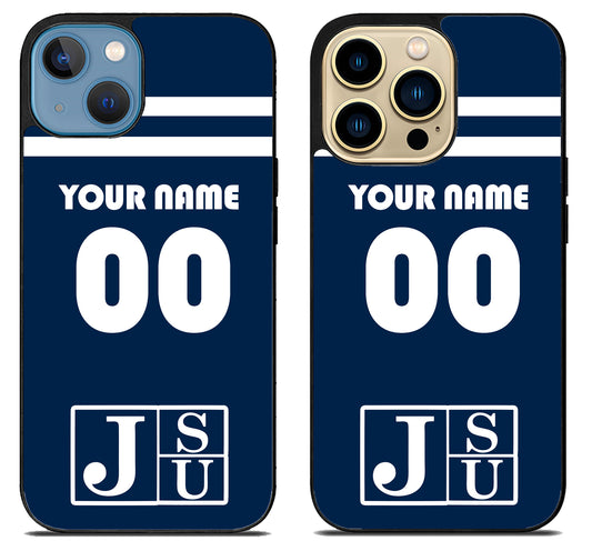 Custom Personalized Jackson State Tigers iPhone 14 | 14 Plus | 14 Pro | 14 Pro Max Case
