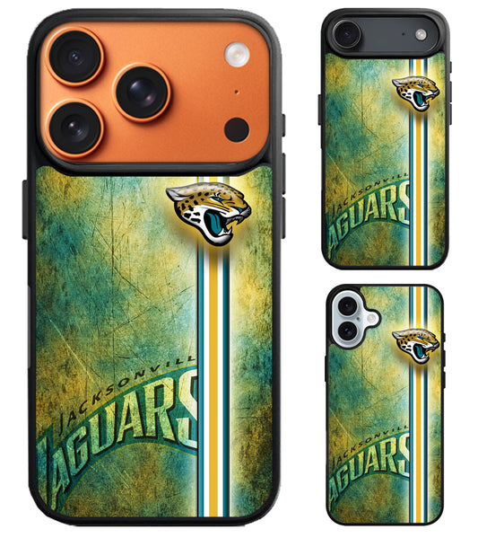 Jacksonville Jaguars Background iPhone Air | iPhone 17 | 17 Pro | 17 Pro Max Case
