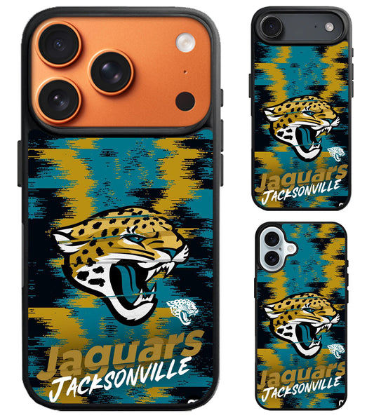 Jacksonville Jaguars Colorfull iPhone Air | iPhone 17 | 17 Pro | 17 Pro Max Case