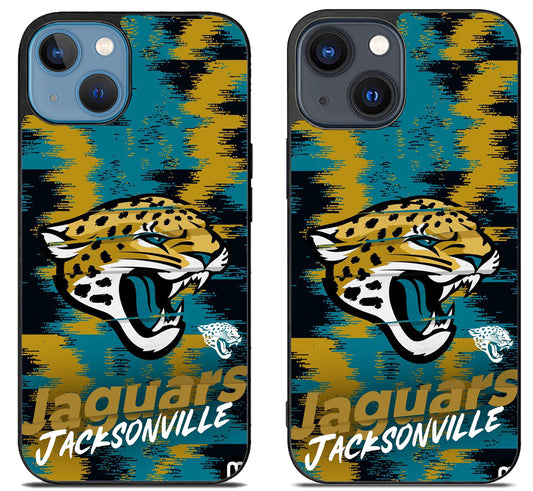Jacksonville Jaguars Colorfull iPhone 15 | iPhone 15 Plus Case