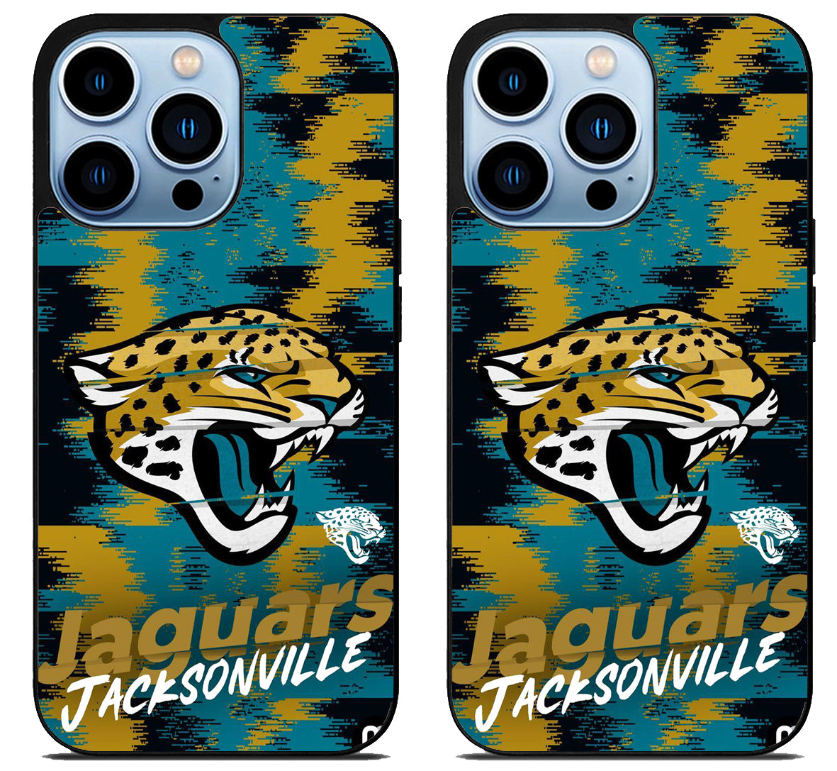 Jacksonville Jaguars Colorfull iPhone 15 Pro | iPhone 15 Pro Max Case