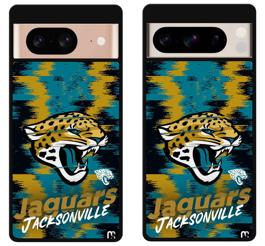 Jacksonville Jaguars Colorfull Google Pixel 8 | 8 Pro Case