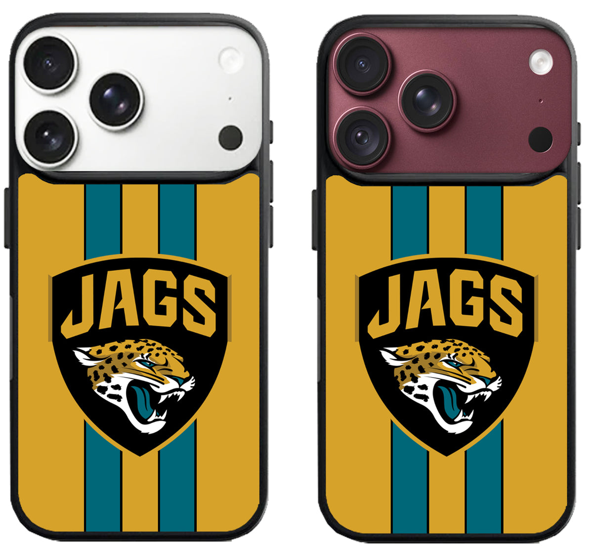 Jacksonville Jaguars Stripe iPhone 18 Pro | 18 Pro Max Case