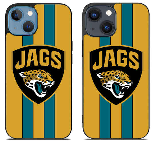 Jacksonville Jaguars Stripe iPhone 15 | iPhone 15 Plus Case