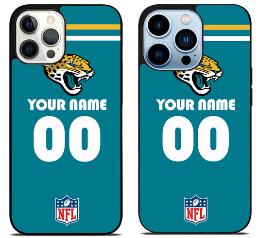 Custom Personalized Jacksonville Jaguars NFL iPhone 15 Pro | iPhone 15 Pro Max Case