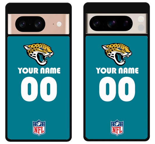 Custom Personalized Jacksonville Jaguars NFL Google Pixel 8 | 8 Pro Case