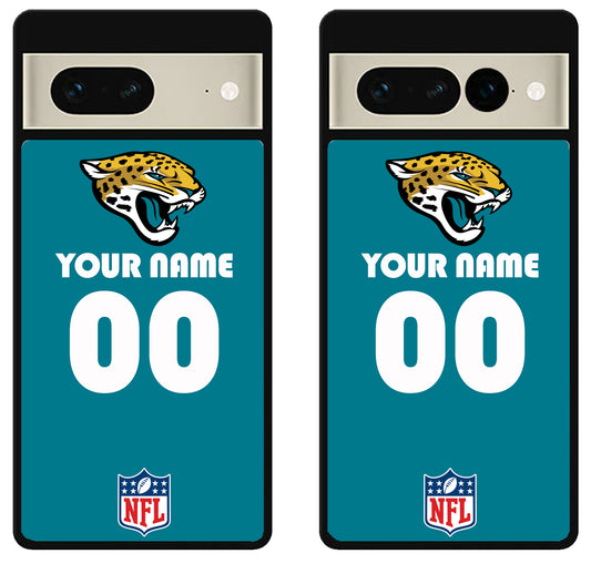 Custom Personalized Jacksonville Jaguars NFL Google Pixel 7 | 7 Pro Case