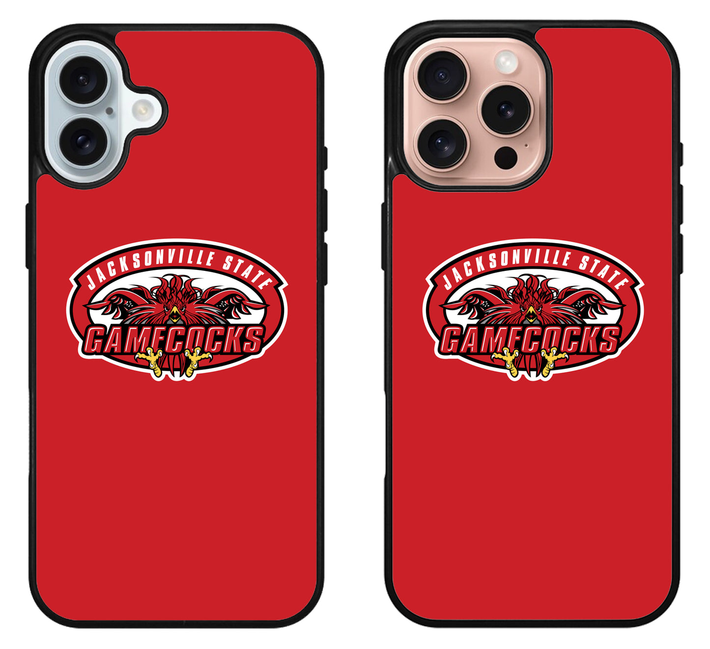Jacksonville State Gamecocks Red iPhone 16 | 16 Plus | 16 Pro | 16 Pro Max Case