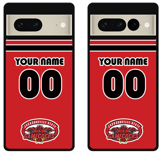 Custom Personalized Jacksonville State Gamecocks Google Pixel 7 | 7 Pro Case