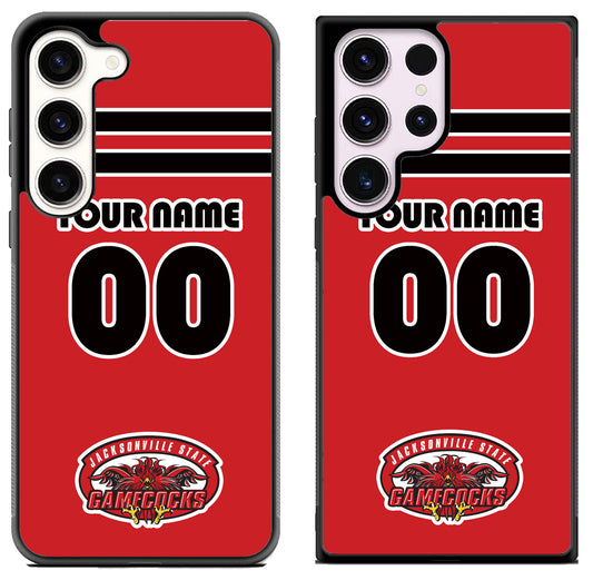 Custom Personalized Jacksonville State Gamecocks Samsung Galaxy S23 | S23+ | S23 Ultra Case