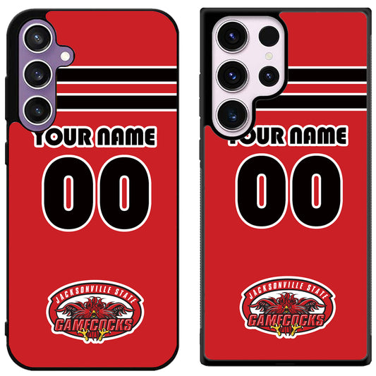 Custom Personalized Jacksonville State Gamecocks Samsung Galaxy S24 | S24+ | S24 Ultra Case