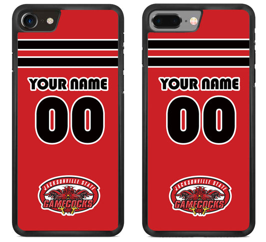Custom Personalized Jacksonville State Gamecocks iPhone 8 | 8 Plus Case