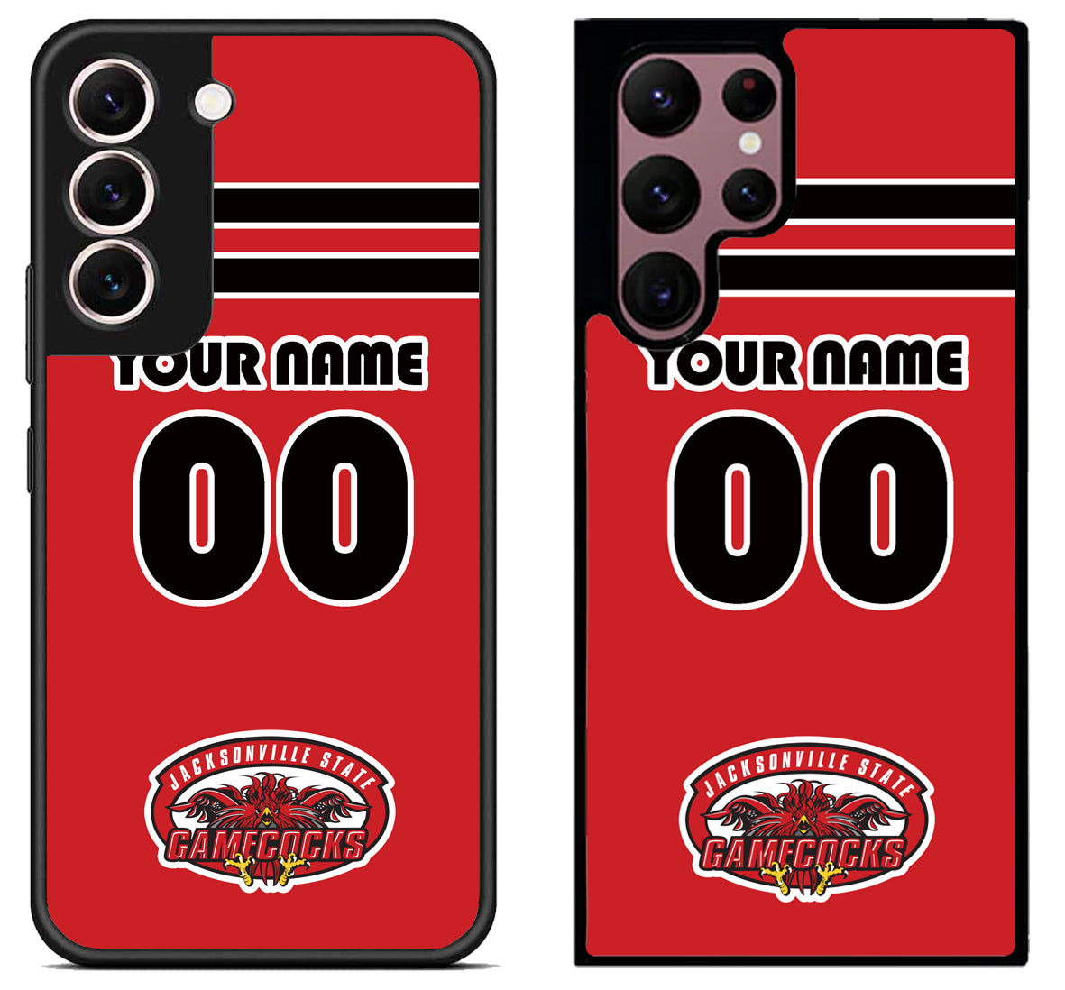 Custom Personalized Jacksonville State Gamecocks Samsung Galaxy S22 | S22+ | S22 Ultra Case