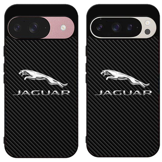 Jaguar Black Carbon Google Pixel 9 | 9 Pro | 9 Pro XL Case