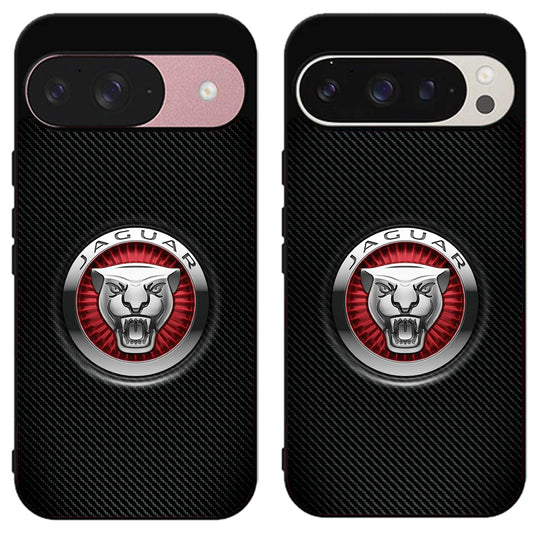 Jaguar Logo Carbon Google Pixel 9 | 9 Pro | 9 Pro XL Case