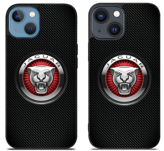Jaguar Logo Carbon iPhone 15 | iPhone 15 Plus Case