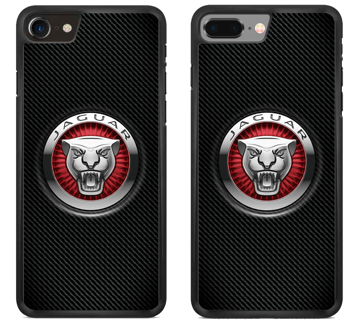 Jaguar Logo Carbon iPhone 8 | 8 Plus Case