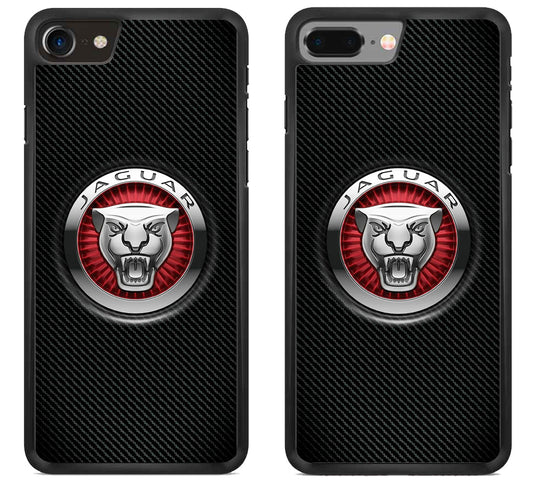 Jaguar Logo Carbon iPhone 8 | 8 Plus Case