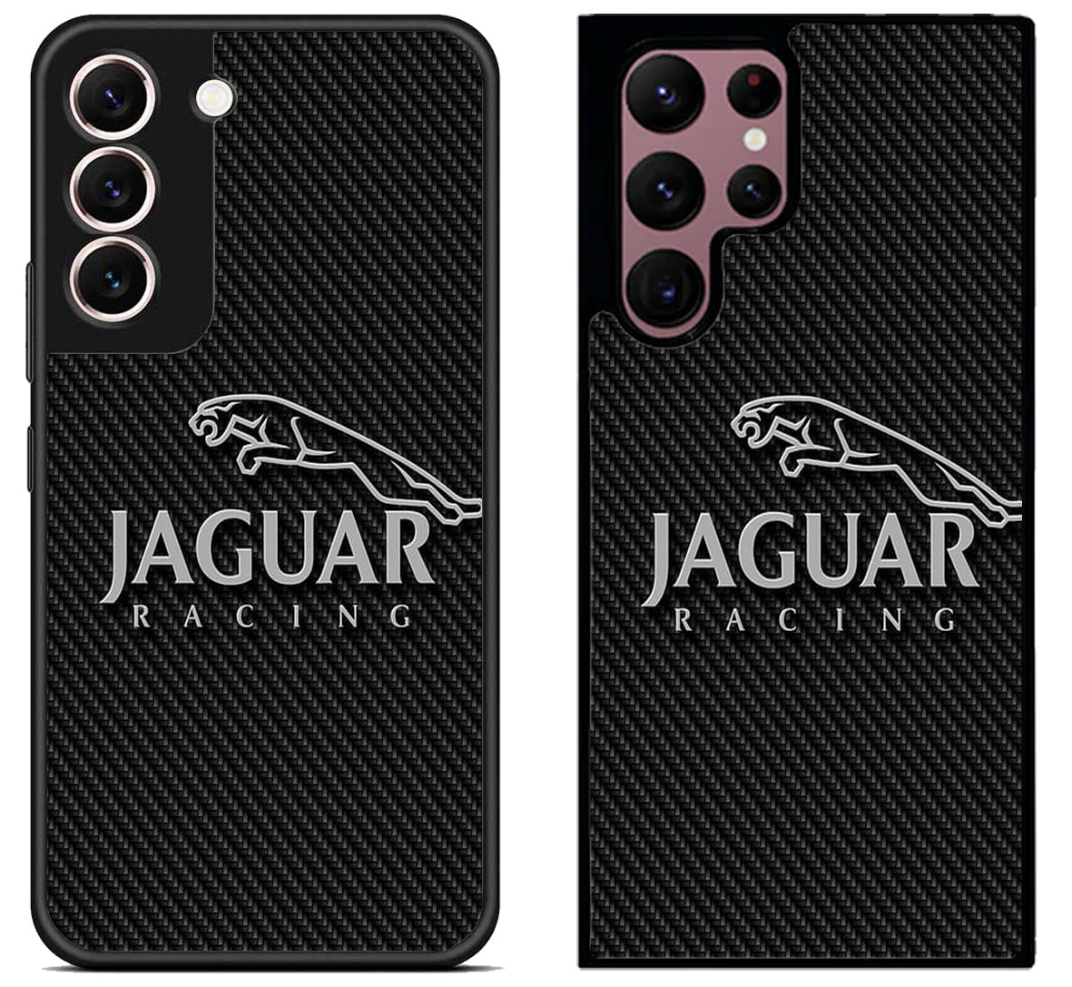 Jaguar Racing Carbon Samsung Galaxy S22 | S22+ | S22 Ultra Case